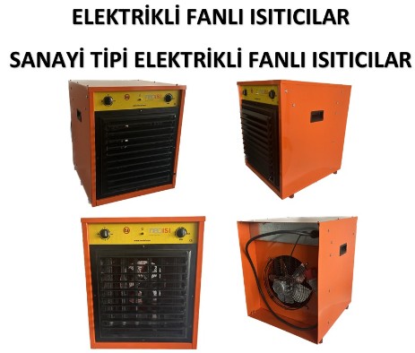 10 kW Elektrikli Fanlı Isıtıcı 